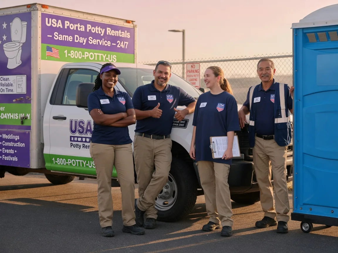 Porta Potty Rental company in Loreauville, LA